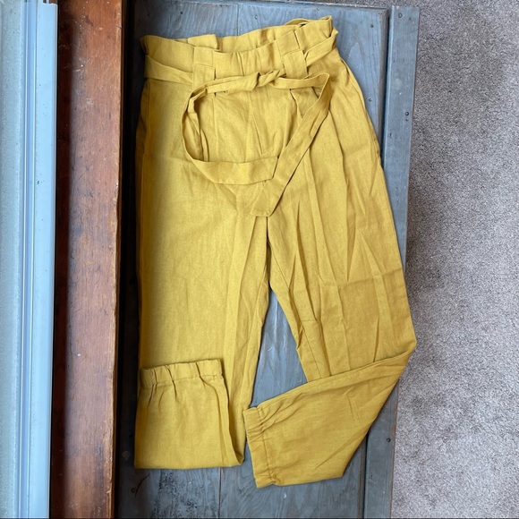 Active USA Pants - NWOT Active USA paper bag high waisted pants | size medium